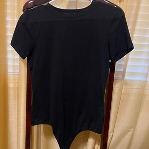 Black Short Sleeve Women’s Bodysuit